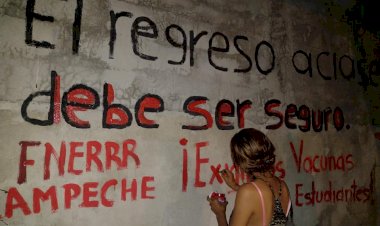 Madres de Campeche dicen no a clases sin vacunación
