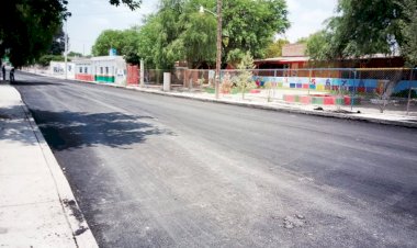 Se rehabilitó calle principal de la comunidad de Álvaro Obregón, en Charcas