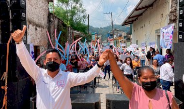 Fernando Basilio, cierra campaña con broche de oro en Jilotepec