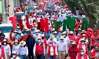 Más de 60 mil personas dan muestras de apoyo y cariño a candidato Tolentino Román durante su cierre de campaña