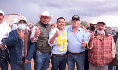 Con gran éxito se llevó a cabo el cierre de campaña en Venado por el candidato Jesús López Rodríguez