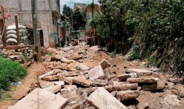 Antorcha anima lucha social; en San Cristóbal logran drenaje y pavimentación