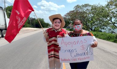 Jóvenes arman colecta para promover cultura en Campeche