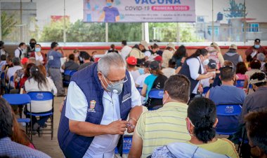 Inicia vacunación contra COVID-19 para adultos de 50 a 59 años de Chimalhuacán