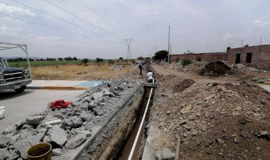 Antorcha logra agua potable para colonia Villas de Aurora, Aguascalientes