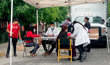 Llevan jornada de salud a Iztapalapa