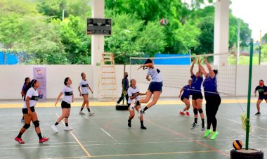 Triunfa selectivo antorchista de voleibol en Chiapas