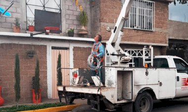 En Ixtapaluca mejora seguridad por aumento de alumbrado público
