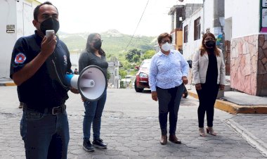 Ayuntamiento de Tepexi participa en simulacro nacional contra sismos