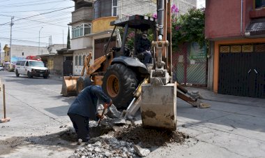 ODAPAS Chimalhuacán refuerza trabajos de rehabilitación de sistemas hidráulicos