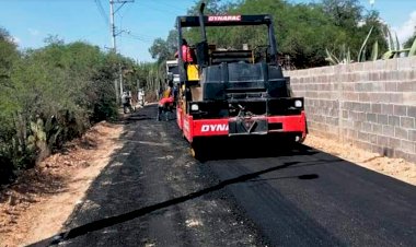 Ayuntamiento Antorchista logra pavimentación en la comunidad de Estanzuela, Mexquitic