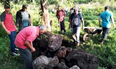 Colonos de la Manuel Serrano realizan faena dominical 