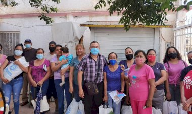 Antorcha logra despensas para familias de Chihuahua