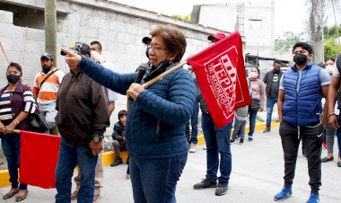 Alcaldesa de Tepexi amplía infraestructura urbana en colonia Morelos