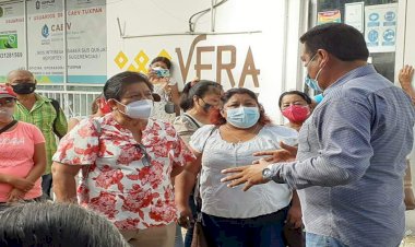 Antorchistas de Tuxpan no frenan lucha por mantener agua