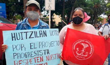 Repudian las trampas de Barbosa contra presidente de Huitzilan