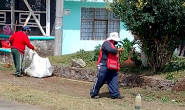 Se realiza jornada de limpieza gracias a convocatoria de vecinos de Ixtapaluca