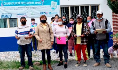 Antorchistas de La Solana solicitan agua potable a la CEA de Querétaro