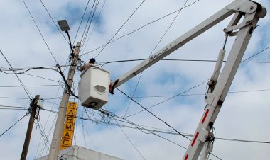 Logran calles iluminadas y seguras para El Molino