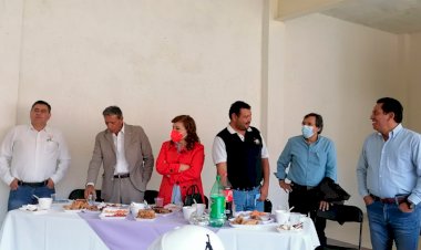 Líder antorchista sostiene reunión de trabajo con priistas de Aguascalientes