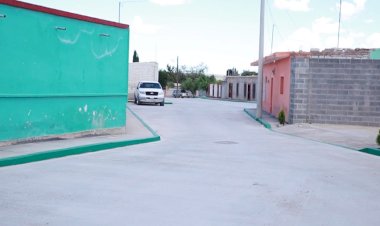 Gobiernos Antorchistas transforman calles de Villa de Ramos