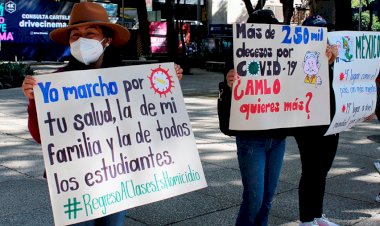 “Regreso a las aulas es un crimen”, denuncian estudiantes a nivel nacional