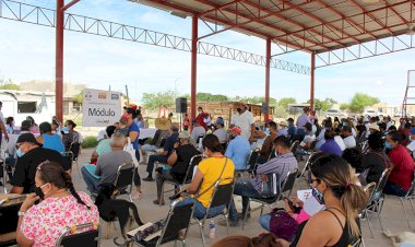 Gobierno de Coahuila regularizará colonia de Matamoros, gracias a gestión de Antorcha