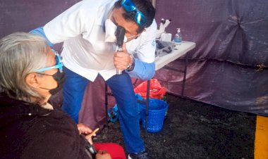Antorcha lleva jornada de salud visual a Xochimilco 