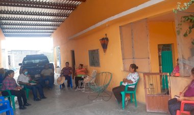 Activistas de Antorcha visitan a familias de Guadalcázar