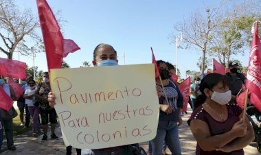 Antorchistas de Chetumal se suman al llamado de protesta