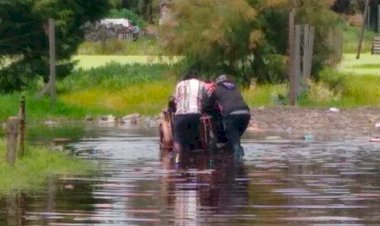 Salud y vidas en peligro por inundaciones en Tláhuac, advierte líder antorchista