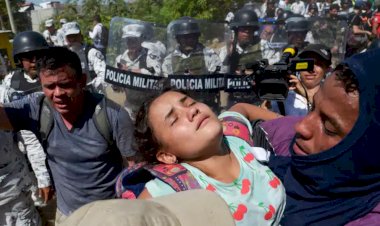 López Obrador represor de nuestros hermanos migrantes centroamericanos