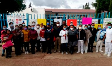 Se une Hospital Básico de Zapotitlán al paro laboral del sector Salud 