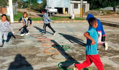 Impulsan el deporte en niños en colonia popular