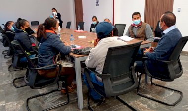 Antorchistas solicitan becas a diputado de Tlaxcala 