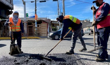 Realizan mantenimiento de avenidas y calles en Chimalhuacán