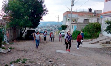 Antorcha y Obras Públicas van por urbanización de calles en La Negreta