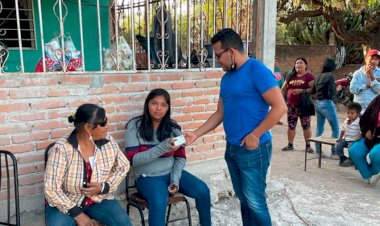 Ayuntamiento Antorchista continúa apoyo médico a familias pobres de Mexquitic