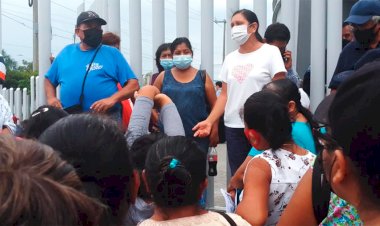 Agua potable demandan antorchistas de Chiapa de Corzo 
