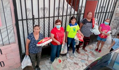 Movimiento Antorchista continúa entrega de despensas en Cd. Juárez