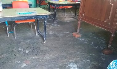 En riesgo estructura de escuela en Zapopan, Jalisco 