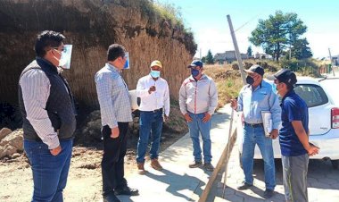 Analiza gobierno de Tlaxcala construir pozo para comunidad antorchista