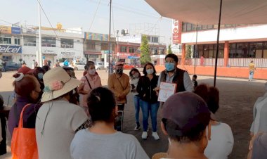 Antorcha entrega pliego petitorio a alcaldía Tláhuac