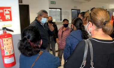 Antorchistas gestionan agua potable para colonia Clara Córdova