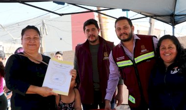 Entregan cartas de impacto habitacional en Tijuana