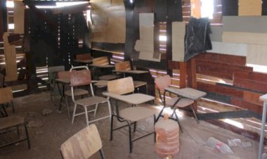 Destrozada, infraestructura educativa en México