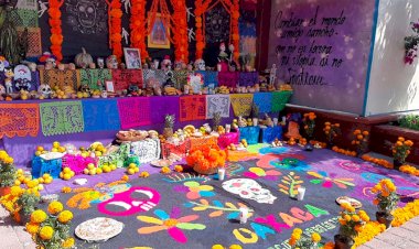 Día de Muertos, tradición que se fomenta en las escuelas antorchistas de Ecatepec