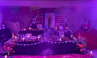 Con evento cultural bachillerato antorchista celebra Día de Muertos