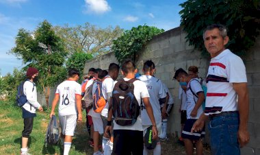 Equipo infantil La Antorcha pasa a finales de futbol en Chiapas