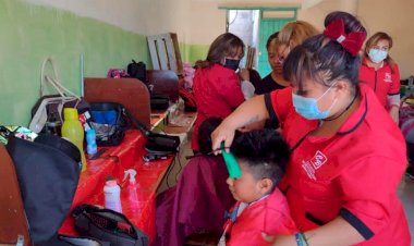 Antorcha gestiona cortes de cabello gratuito para comunidades de Tlaxcala